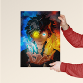 My Hero Academia – Half-Cold Half-Hot Power Poster